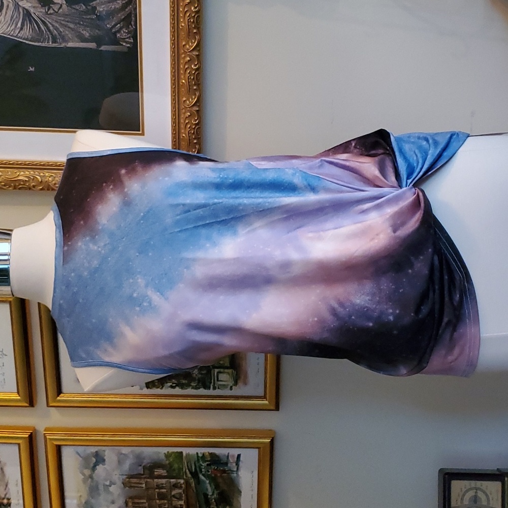 Tie Dye - Sport Tunic Tank - Celestial - NEW